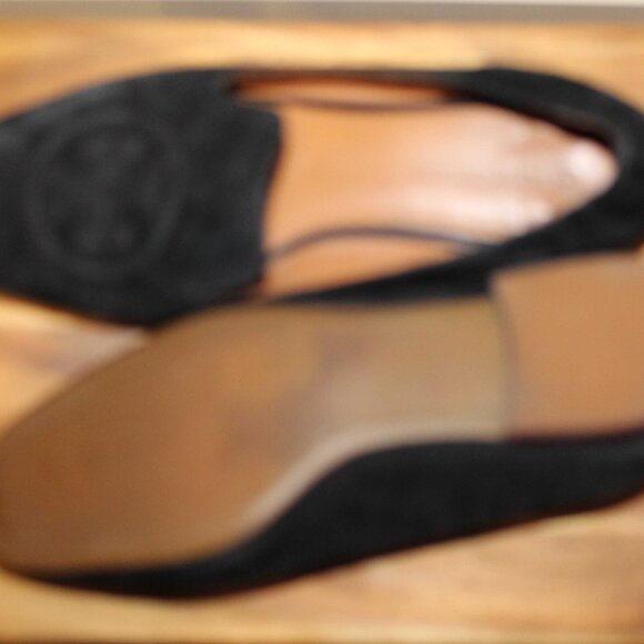 Tory Burch Leigh 15MM Perfect Black Elastic Loafer - Sz 8.5 - Picture 5 of 5